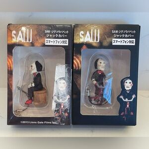 NIB Set of 2 Billy the Puppet Mini Figures from SAW Horror Film Franchise